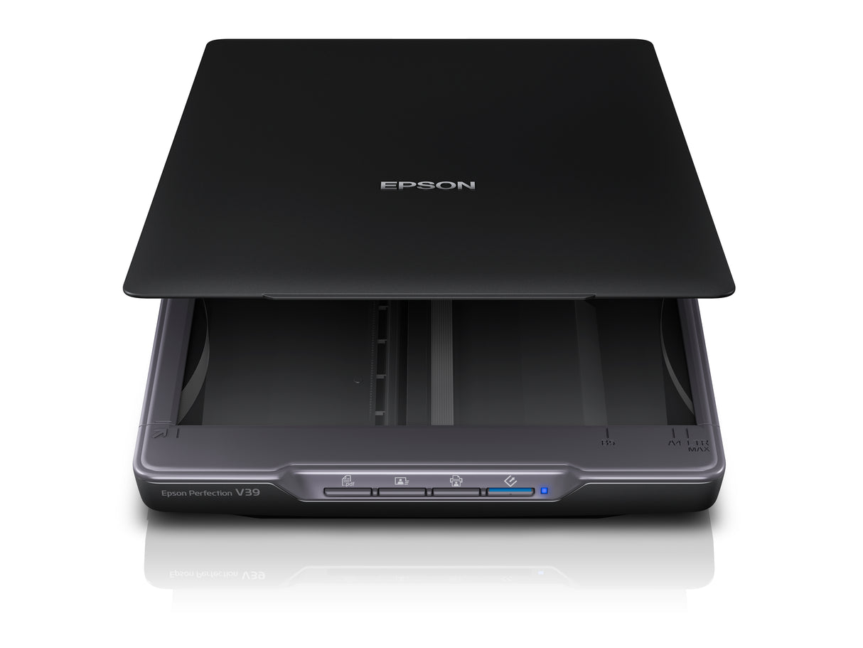 Epson Perfection V39 II Escáner de cama plana 4800 x 4800 DPI A4 Negro, 216 x 297 mm, 48 Bit, 24 Bit