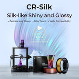 Filamento Creality Cr-Silk 1.75Mm 1Kg Color Morado FullOffice.com