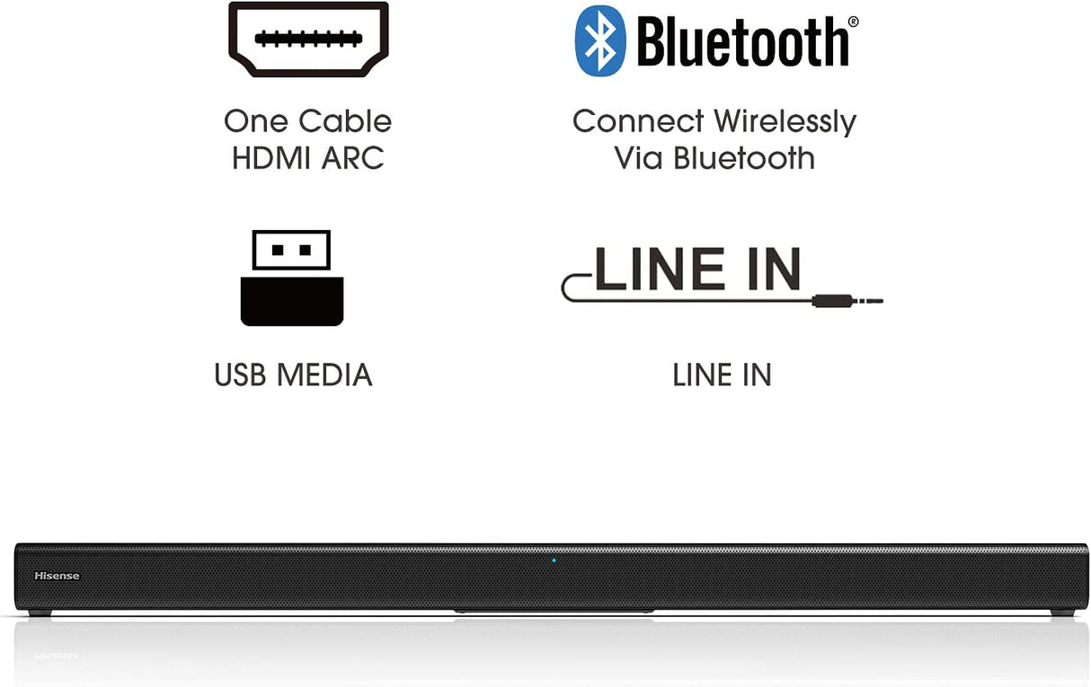 Barra De Sonido Hisense 2 0 FullOffice.com