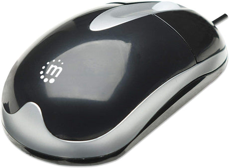 Mouse Man Optico Caja Usb Negro/Plata FullOffice.com