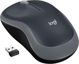 Mouse Inalámbrico Logitech M185 Negro - 910-002225