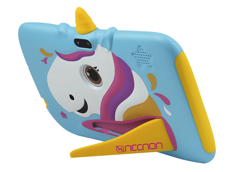 TABLET 7" NECNON (M002U-2T-AZ) KIDS ANDROID 10,RAM 2/16GB,CAM 0.3/2MP,QUADCORE 1.8GHZ,UNICORN AZUL
