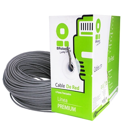 BRobotix 062410 Cables de red 100 m Cat6 1 pieza(s)