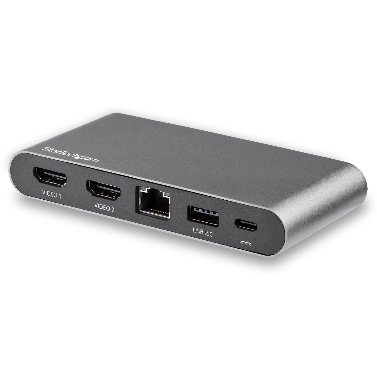 StarTech.com Docking Station USB C para 2 Monitores HDMI 4K - Entrega de Potencia de 100W Passthrough - GbE, Concentrador de 2 Puertos USB-A - Dock USB Tipo-C para Ordenador Portátil con Cable de 1m Laptop Alámbrico USB 3.2 Gen 1 (3.1 Gen 1) Type-C 1 1