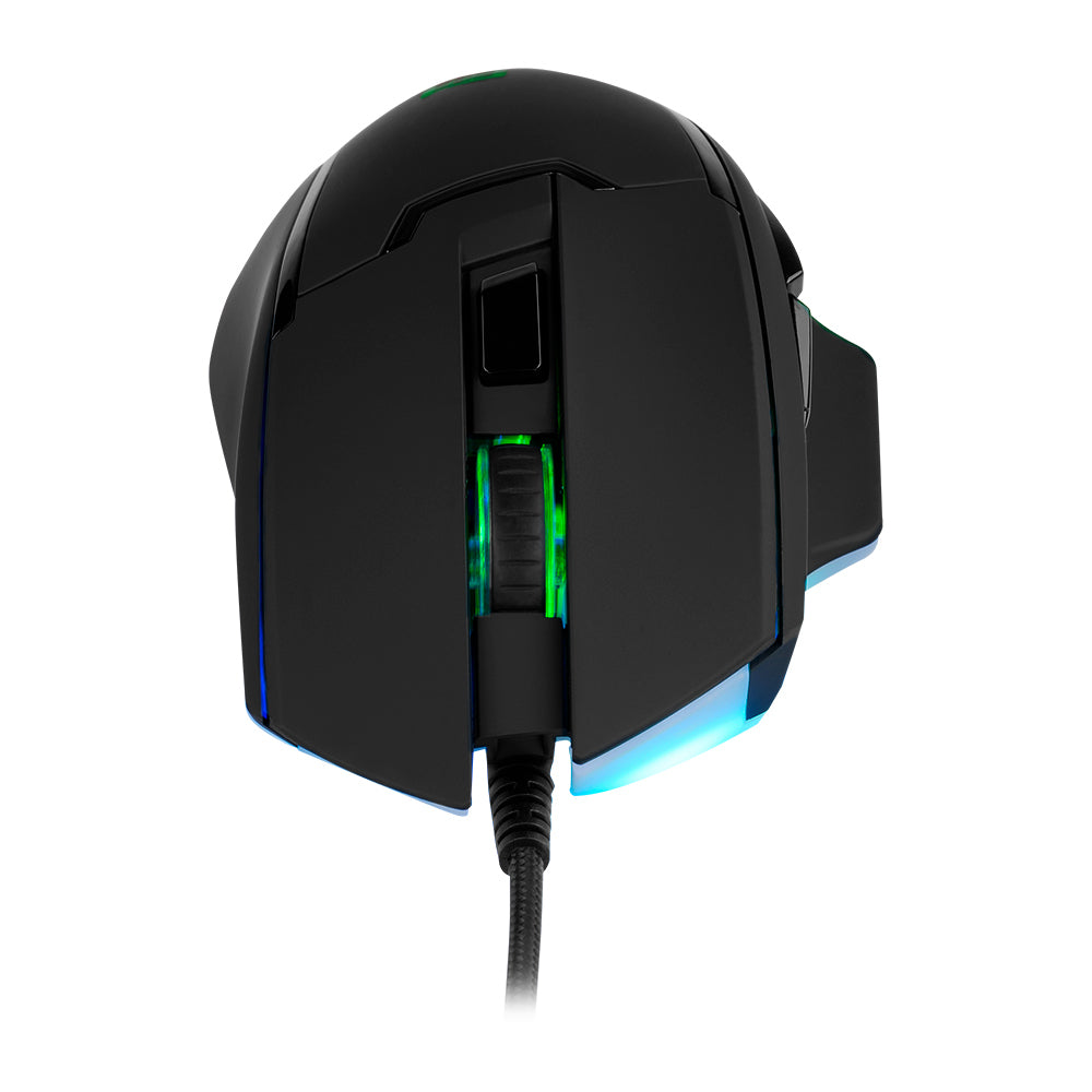 Vorago MO-504 ratón Juego mano derecha USB tipo A Óptico 6400 DPI