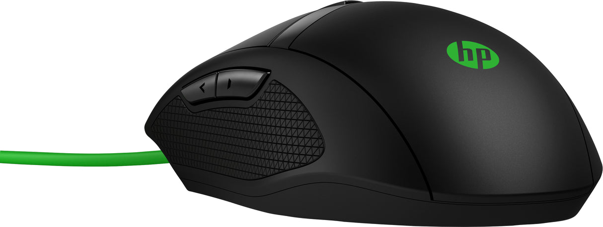 HP Mouse Pavilion Gaming 300, Ambidiestro, Óptico, USB tipo A, 4PH30AA