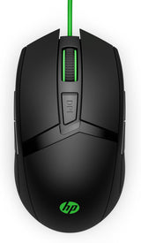 HP Mouse Pavilion Gaming 300, Ambidiestro, Óptico, USB tipo A, 4PH30AA