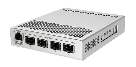 CRS305-1G-4S+IN, Switch un GigaEth y 4 x 10GigaEth SFP+