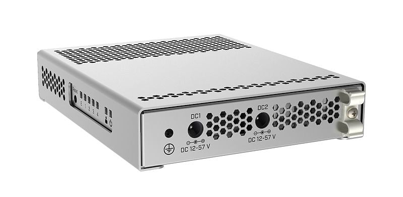 CRS305-1G-4S+IN, Switch un GigaEth y 4 x 10GigaEth SFP+