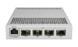 CRS305-1G-4S+IN, Switch un GigaEth y 4 x 10GigaEth SFP+