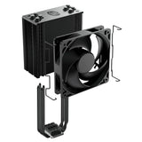 Cooler Master Hyper 212 Black Edition with LGA1700 Procesador Refrigerador de aire 12 cm Negro