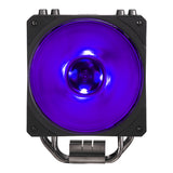 Cooler Master Hyper 212 RGB Black Edition w/LGA1700 Procesador Enfriador 12 cm Negro, 650 RPM, 2000 RPM