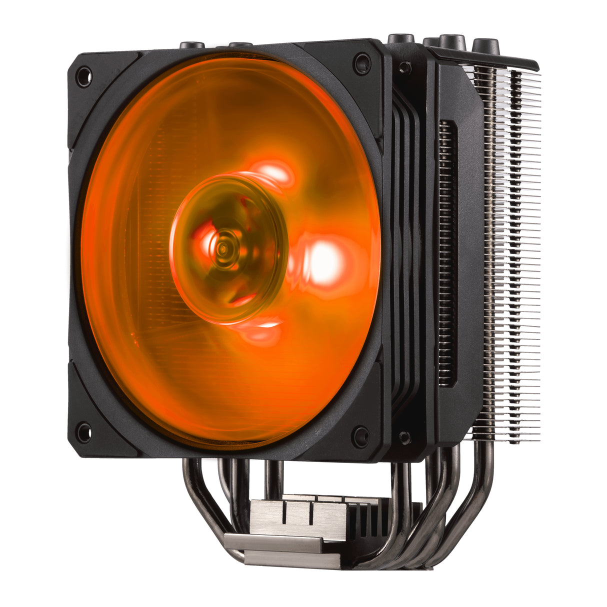 Cooler Master Hyper 212 RGB Black Edition w/LGA1700 Procesador Enfriador 12 cm Negro, 650 RPM, 2000 RPM