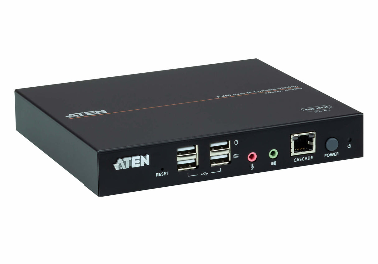 ATEN KA8288 interruptor KVM Montaje en rack Negro