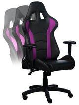 Cooler Master Caliber R1 Silla de juegos para PC Negro, Púrpura, Universal, Cuero