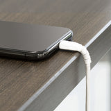 StarTech.com Cable Resistente USB-A a Lightning de 1 m Blanco - Cable de Alimentación y Sincronización USB Tipo A a Lightning con Fibra de Aramida Robusta - Con Certificación MFi de Apple - iPad/iPhone 12 Cable 1 m Lightning USB A Macho