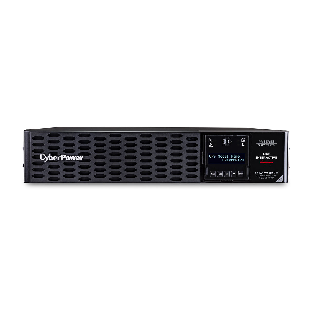 CyberPower PR1000RT2U UPS Línea interactiva 1 kVA 1000 W Seno
