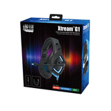 Adesso Xtream G1 Auriculares Alámbrico Diadema Juego Negro, Azul