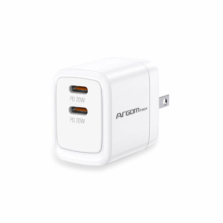 ArgomTech ARG-AC-0132WT cargador de dispositivo móvil Universal Blanco Corriente alterna Carga rápid