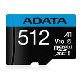 ADATA AUSDX512GUICL10A1-RA1 Memoria Flash 512 GB MicroSDXC 100 MB/s 25 MB/s