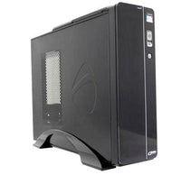 GABINETE ACTECK SLIM BERN TD-510 M-ATX 500W 24 PIN NEGRO GAPC-301