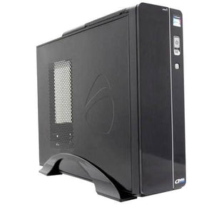 GABINETE ACTECK SLIM BERN TD-510 M-ATX 500W 24 PIN NEGRO GAPC-301