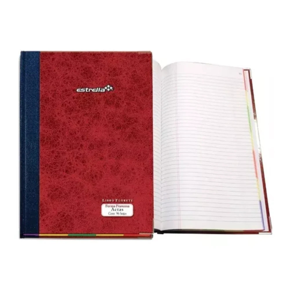 Estrella 114 cuaderno y block 192 hojas Marrón