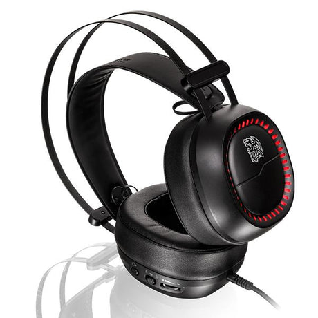 Thermaltake Shock Pro RGB 7.1 Auriculares Alámbrico Diadema Juego Negro, 20 - 20000 Hz