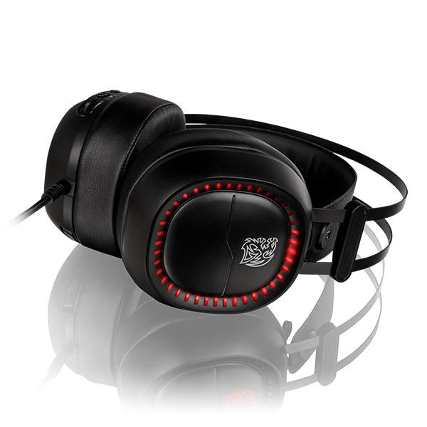 Thermaltake Shock Pro RGB 7.1 Auriculares Alámbrico Diadema Juego Negro, 20 - 20000 Hz