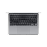 Apple MacBook Air Apple M M3 Computadora portátil 34.5 cm (13.6") 16 GB 512 GB SSD Wi-Fi 6E (802.11ax) macOS Sonoma Gris
