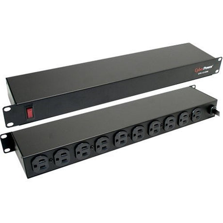 CyberPower CPS1215RM unidad de distribución de energía (PDUs) 1U Negro, NEMA 5-15P, 10 x NEMA 5-15R, 120 V
