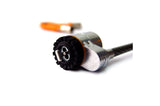 Kensington Candado con llave para portátiles MicroSaver® Cable Negro, Gris Llave Barra en T Acero