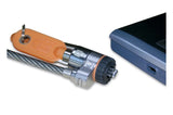 Kensington Candado con llave para portátiles MicroSaver® Cable Negro, Gris Llave Barra en T Acero