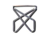 Baco CL017 sujetapapel Zinc 50 pieza(s)