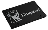 Kingston Technology Disco SSD KC600 SATA3 2,5" de 2048 G Unidades internas de estado sólido 2 TB 2.5" 1,3 W