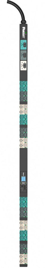 Panduit E48E21L unidad de distribución de energía (PDU) 48 salidas AC 0U Negro