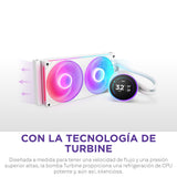 NZXT Kraken Elite 280 RGB Procesador Sistema de refrigeración líquida todo en uno 14 cm Blanco 1 pie