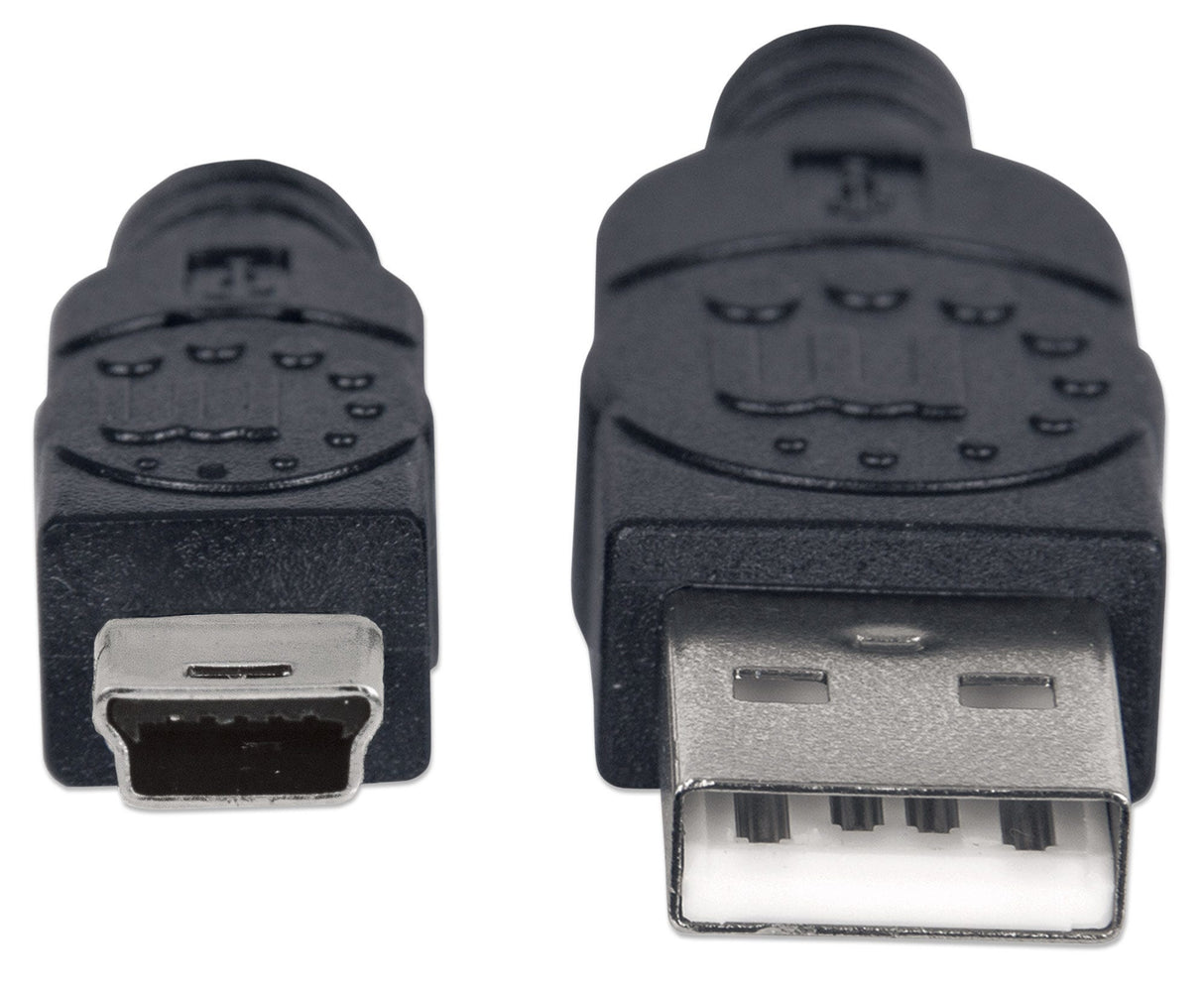 Manhattan Cable para Dispositivos USB Mini-B de Alta Velocidad Cable USB 2.0 USB A Mini-USB B Macho/Macho