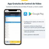 StarTech.com Juego de Extensor Alargador HDMI 4K con Soporte para Muro Multivídeo - Extensor por IP compatible con Video