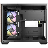 GABINETE ANTEC (CX600M ARGB_B) MINI TOWER MICRO-ATX,CRISTAL,S/FUENTE,3*FAN,1*USB-C,1*USB 3.0,NEGRO