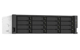 QNAP TS-1673AU-RP-16G servidor NAS o de almacenamiento Bastidor (3U) Ryzen Embedded V1500B 16 GB DDR4 0 TB QNAP QTS Negro, Gris
