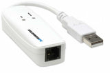 Manhattan Módem USB módems 56 Kbit/s USB 14.4Kb/s ITU-T V.44, V.42bis, MNP 5