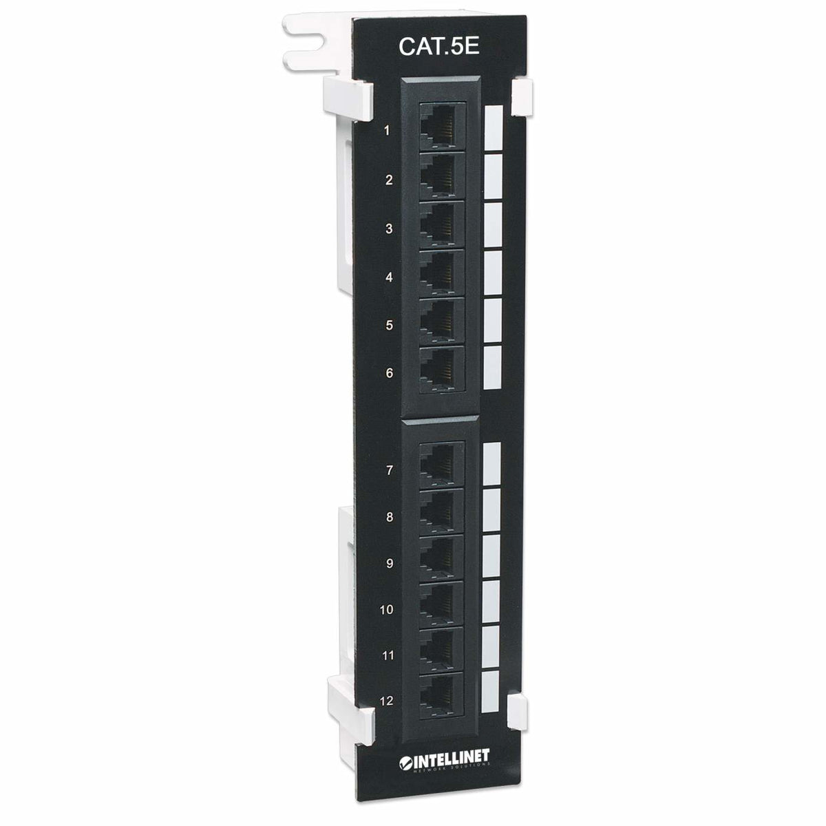 PANEL DE PARCHEO INT CAT 5E 12 PTOS RED