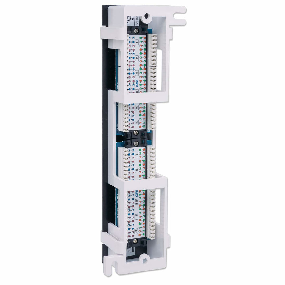 PANEL DE PARCHEO INT CAT 5E 12 PTOS RED