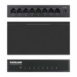 Intellinet Commutateur réseau (switch) Gigabit Ethernet 8 ports, format bureau, boîtier métal, IEEE 802.3az (Ethernet éc
