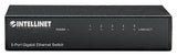 Intellinet Commutateur réseau (switch) Gigabit Ethernet 5 ports, format bureau, boîtier métal, IEEE 802.3az (Ethernet éco-énergétique), garantie de 3 ans dispositivo de redes 5 Gigabit Ethernet (10/100/1000) Toma de entrada de CC Si