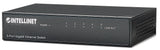 Intellinet Commutateur réseau (switch) Gigabit Ethernet 5 ports, format bureau, boîtier métal, IEEE 