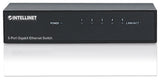 Intellinet Commutateur réseau (switch) Gigabit Ethernet 5 ports, format bureau, boîtier métal, IEEE 