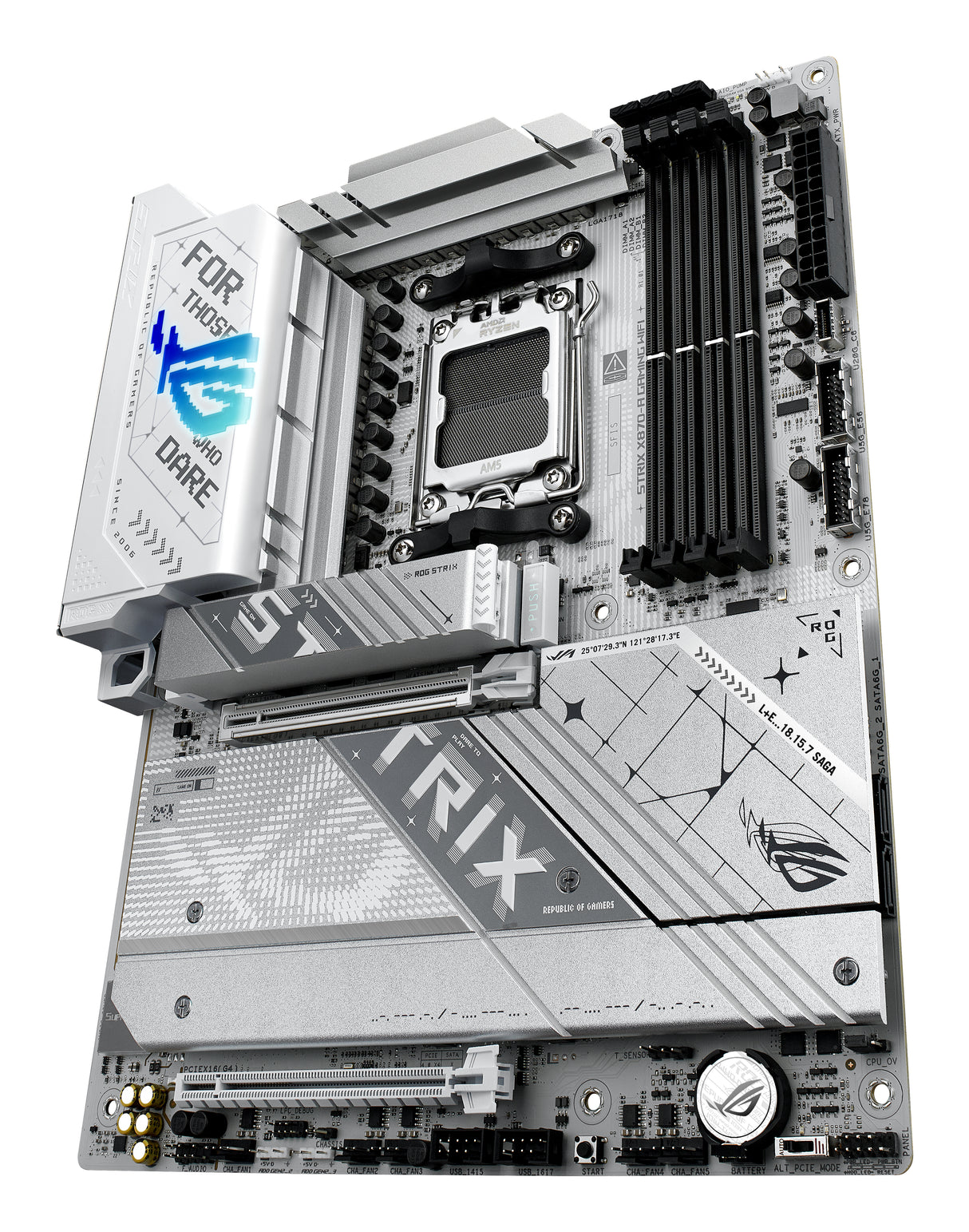 ASUS ROG STRIX X870-A GAMING WIFI placas base AMD Zócalo AM5 Zócalo AM5 DDR5-SDRAM