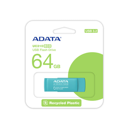 ADATA UC310 ECO Unidades flash USB 64 GB USB tipo A Girar